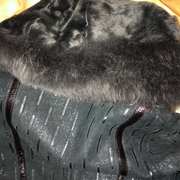 Designer shearling jacket - Picture 8 of 8